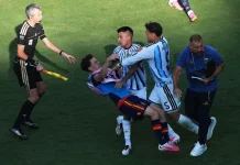 FIFA Jatuhkan Sanksi usai Kericuhan Spanyol vs Argentina