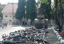 Bukan Jadi Limbah, Knalpot Brong di Majalengka akan Disulap Jadi Monumen Maung