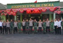 Tak Ada Sekat TNI-Polri di Majalengka, Kapolres-Dandim Perkuat Soliditas