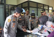 Cegah Narkoba di Tubuh Polri, Polres Majalengka Tes Urine PJU & Kapolsek