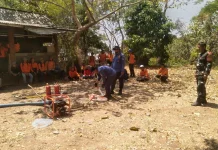 Babinsa Padabeunghar Dampingi KTH Silih Wangi Cegah Karhutla Ciremai