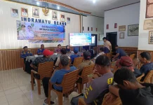 Damkar Indramayu Sosialisasi Pencegahan Kebakaran di Desa Tambak