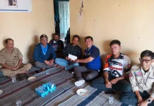 FK Tagana Jabar Serahkan Santunan Keluarga Almarhumah Kuriyah