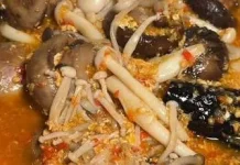 Seblak Jamur Sehat: Pedas, Gurih, dan Praktis Dibuat di Rumah
