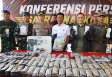 Polres Cirebon Kota Sita 445.741 Tramadol dan 4.123 Botol Miras dalam Operasi Pekat