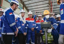 Wamendag Tinjau Penerapan Standar BDKT Elpiji Pertamina