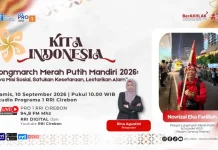 Perjalanan Long March Merah Putih Diisi Aksi Sosial dan Lingkungan