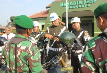 Kodim 0616/Indramayu & Subdenpom Gelar Gaktib serta Ops Yustisi 2026
