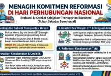Menagih Komitmen Reformasi Sektor Perhubungan Nasional