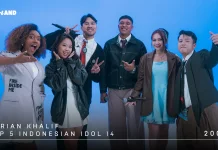 Adrian Khalif Kolaborasi dengan Top 5 Indonesian Idol