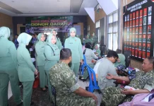 Ratusan TNI-Polri Kumpul di Majalengka, 152 Kantong Darah Berhasil Disumbangkan