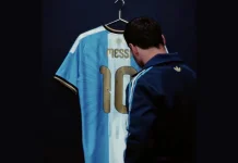 Jersey Spesial Disiapkan untuk Laga Perpisahan Messi Bersama Argentina