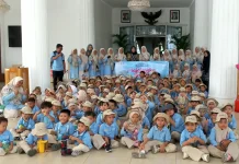 SAE Ceria Ajak Anak PAUD Majalengka Kenal Pemerintahan sejak Usia Dini
