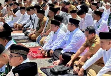 KUA Kuningan Ikuti Salat Istisqa Hadapi Ancaman Kekeringan