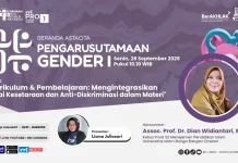 Guru Perlu Hindari Pembagian Peran Siswa Berdasarkan Gender
