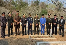 HUT ke-81 TNI, Dandim Majalengka Pimpin Ziarah Nasional di TMP Sawala