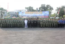 Kodim 0616/ Indramayu di HUT TNI ke - 88 Bangun Profesionalisme Pengabdian