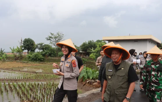Kapolres Majalengka dan Bupati Tanam Jagung Serentak 2026