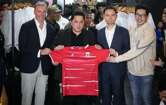 Erick Thohir Apresiasi Jersey Timnas Bermotif Batik
