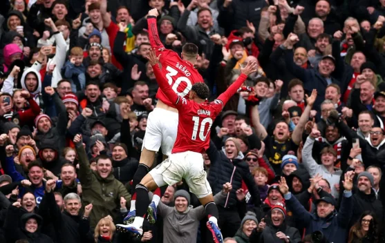 Hasil Liga Inggris: MU Mantap di Posisi Tiga Besar