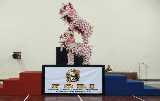 Delapan Atlet Barongsai Kuningan Bidik Dua Emas Porprov XV Jabar