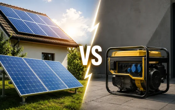Genset vs Solar Panel untuk Rumah