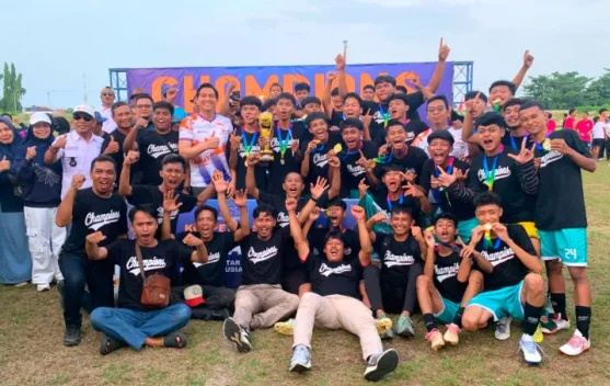 Kecamatan Jatibarang Raih Juara Sepak Bola Bupati Cup 2026