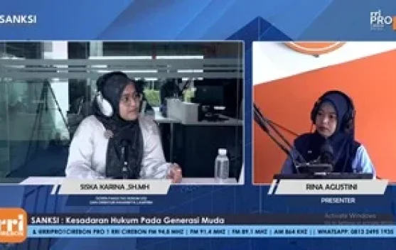 Rendahnya Kesadaran Hukum Generasi Muda Jadi Tantangan di Era Digital