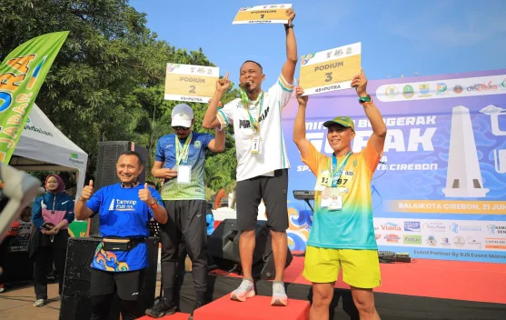 Gelar Run 10K, Pemkot Cirebon Kampanyekan Gaya Hidup Sehat