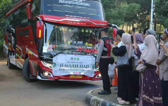 Jemaah Haji Kabupaten Kuningan Kembali ke Tanah Air