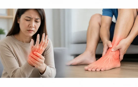 Kebas dan Nyeri di Tangan atau Kaki, Pertanda Apa?