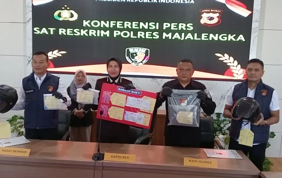 Jambret Emas Sasar Ibu Gendong Bayi dan Lansia di Majalengka, 2 Pelaku Ditangkap