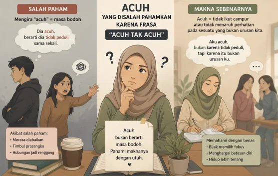 Masih Mengira Acuh Itu Masa Bodoh? Ini Faktanya