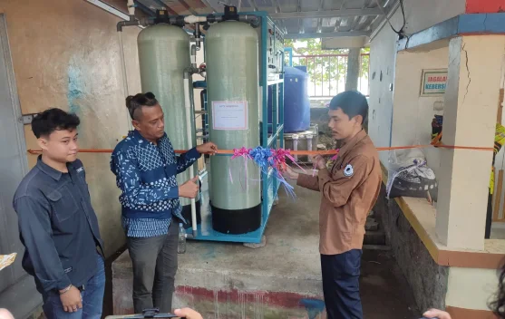 Mahasiswa Polindra Kembangkan Mesin BWRO untuk Pantai Balongan Indah 2