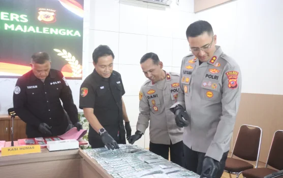 Polres Majalengka Ungkap Empat Kasus Narkoba dalam Sepekan
