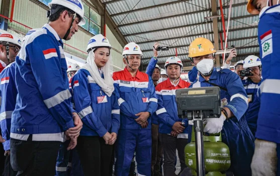 Wamendag Tinjau Penerapan Standar BDKT Elpiji Pertamina