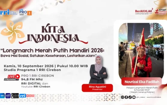 Long March Merah Putih Jadi Ruang Edukasi Kesetaraan Disabilitas