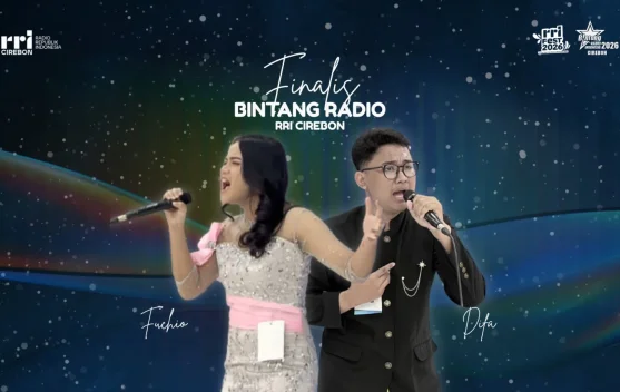 Difa dan Fuchiyo Wakili RRI Cirebon di Bintang Radio tingkat Jawa Barat