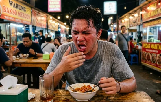 Rasa Pedas Sering Dikaitkan dengan Keringatan