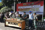 Ribuan Botol Miras Dimusnahkan Polres Majalengka jelang Lebaran 2026