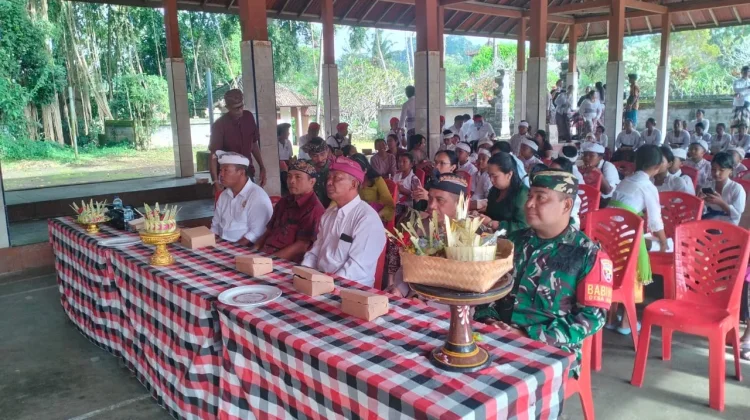 Babinsa Garda Pelestarian Bahasa dan Budaya  Bali