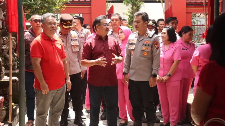 Perkuat Kerukunan, Kapolres Gianyar Kunjungi Rumah Ibadah