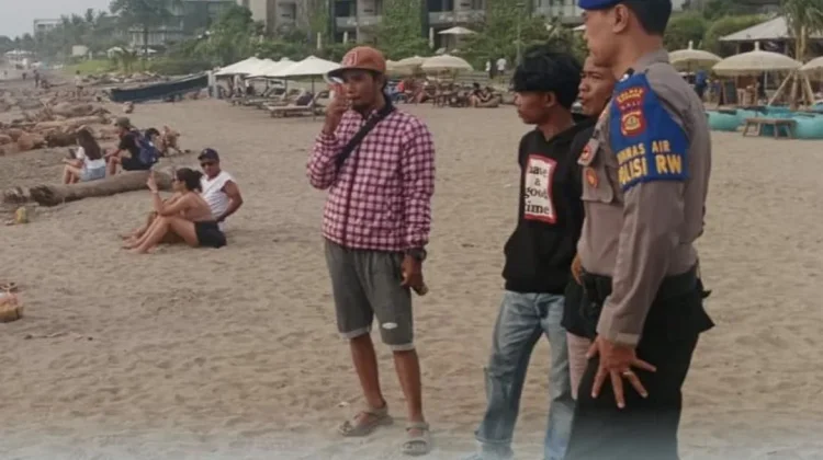 Satpolairud Polres Badung Gelar Patroli Pesisir