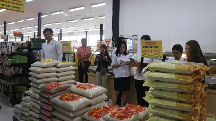 Satgas Pangan Polda Bali Cek Harga Sesuai HET
