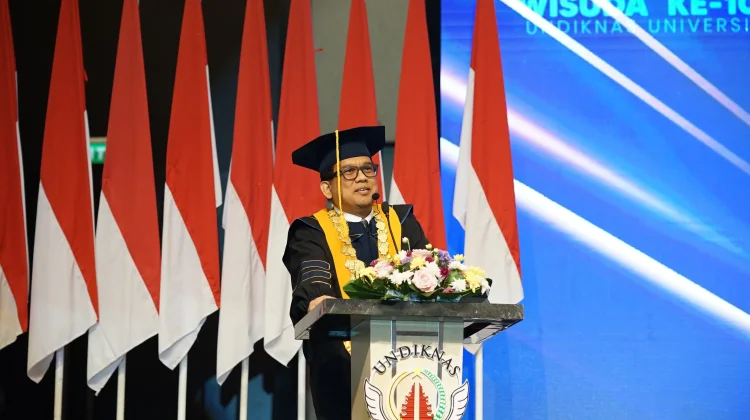 Rektor Undiknas: Wisuda Bukan Sekadar Seremoni Akademik
