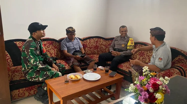 Hadapi Nyepi, Bhabinkamtibmas Timuhun Perkuat Koordinasi