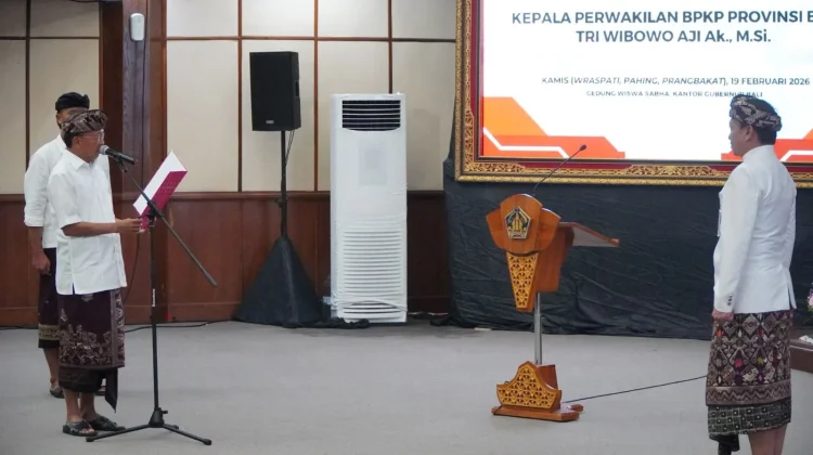 Sinergi Pengawasan Diperkuat dalam Pengukuhan Kepala BPKP Bali
