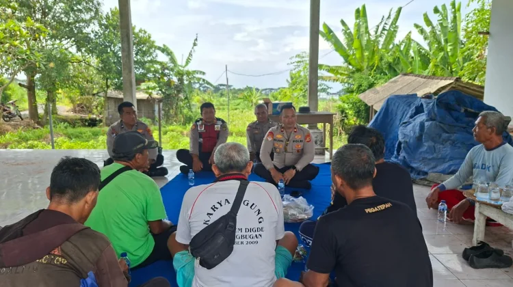 Kapolsek Klungkung Serap Aspirasi Gapoktan Toya Hee