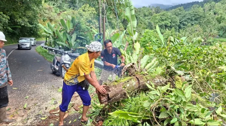 BPBD Tabanan Siagakan Destana saat Cuaca Ekstrem