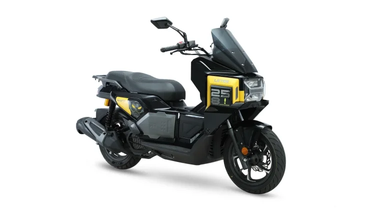 WMoto Letbe Mecha, Skutik Futuristik 150cc Desain Mechanic